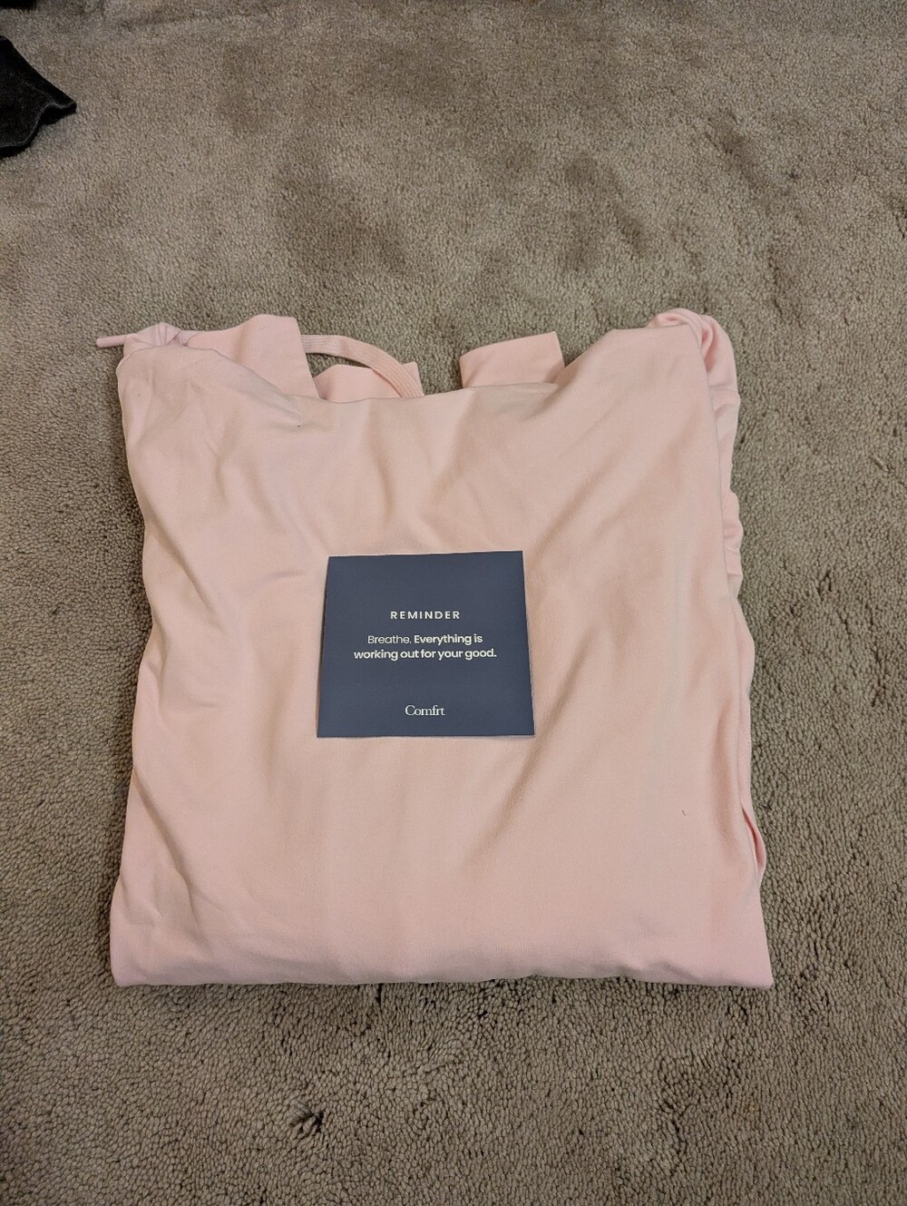 Pink Comfrt Lounge Top with Reminder Tag‎